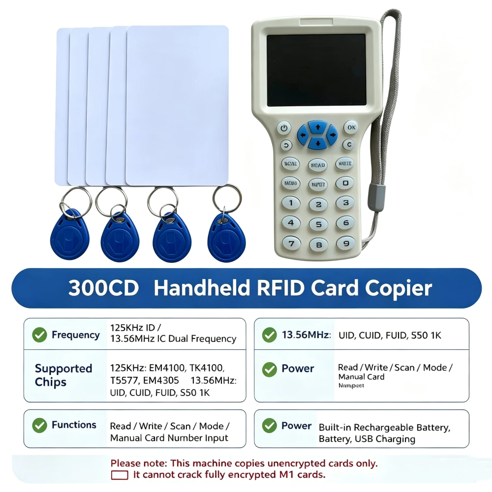 Logic Analyzer Usb - RFID Copier Reader Writer 125KHz &13.56MHz