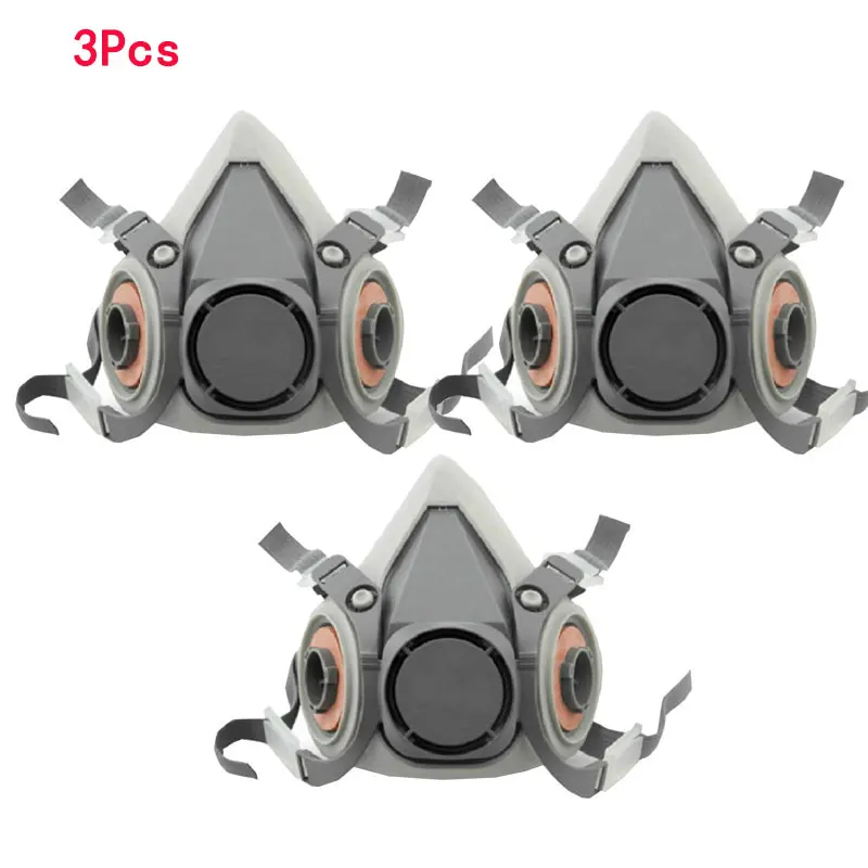 Industrieel 6200 gasmasker gasmasker lichaamsspuitverf decoratie stofdicht masker 6200 half masker geschikt voor 3M 6001/6002/6004 filters
