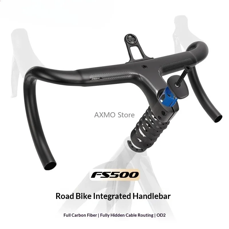 

Интегрированный карбоновый руль для шоссейного велосипеда FS500, аксессуары для замены руля велосипеда