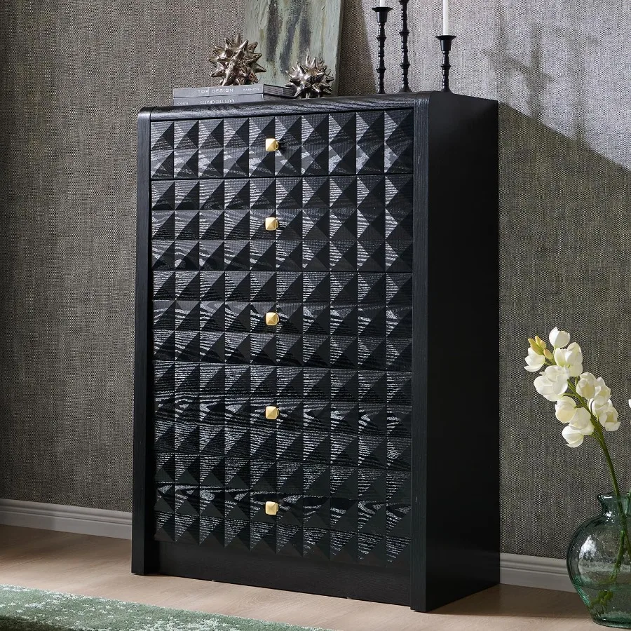 Modern 5 Drawer Dre…