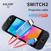 Suitable for Nintendo switch2 host screen projection cable HD HDMI projection ROG ALLY universal screen projection cable