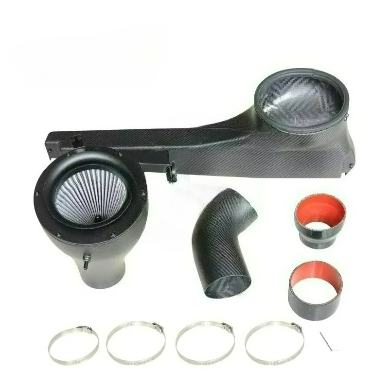 مدخل ألياف الكربون لسيارة VW Golf R GTI GLI MK7/7.5 Audi A3 S3 TT 2015+ أسود مطفي