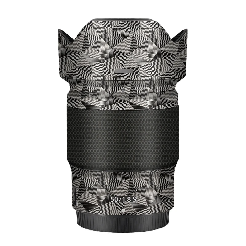 Hinefilm スキン NiKKOR Z 50 1.8 S レンズ用プレミアムデカールスキン