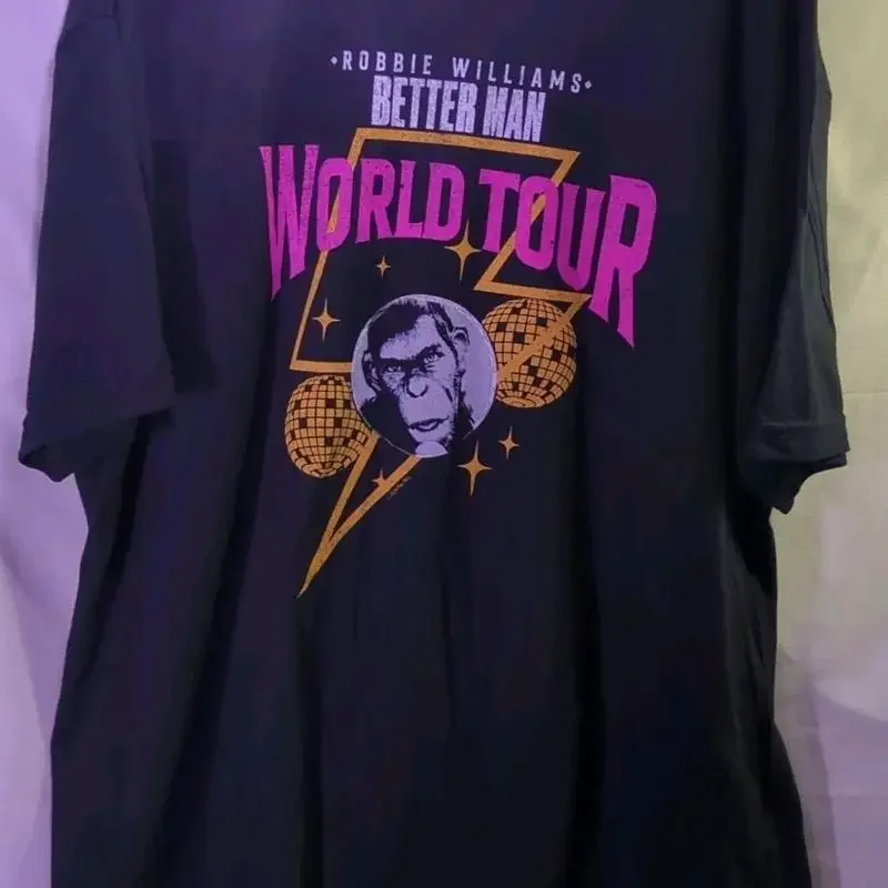 Robbie Williams - Better Man - Exclusive TOUR SHIRT promo movie cd lp