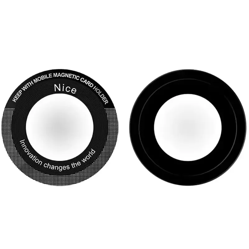

Универсальное магнитное металлическое кольцо для беспроводного зарядного устройства Magsafe, наклейка из железного листа, магнитный автомобильный держатель для телефона, мини-наклейка