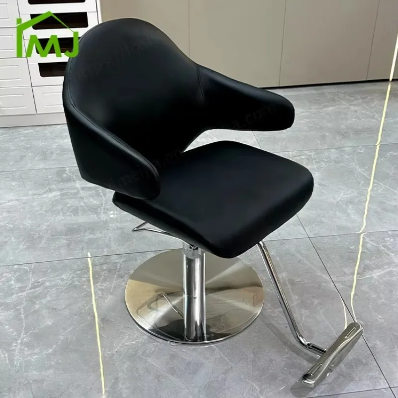 Professional Hair Salon Multifunctional Hairdressers Rotating Adjustable Barber Chair