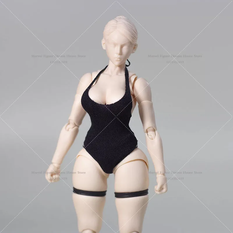 1/12 Scale Ultra-thin Stockings‌ Tie-Up Swimsuit‌ Female Clothes For TBL ANT SHF 6-inch Action Figure Soldier JZ818 JZ817