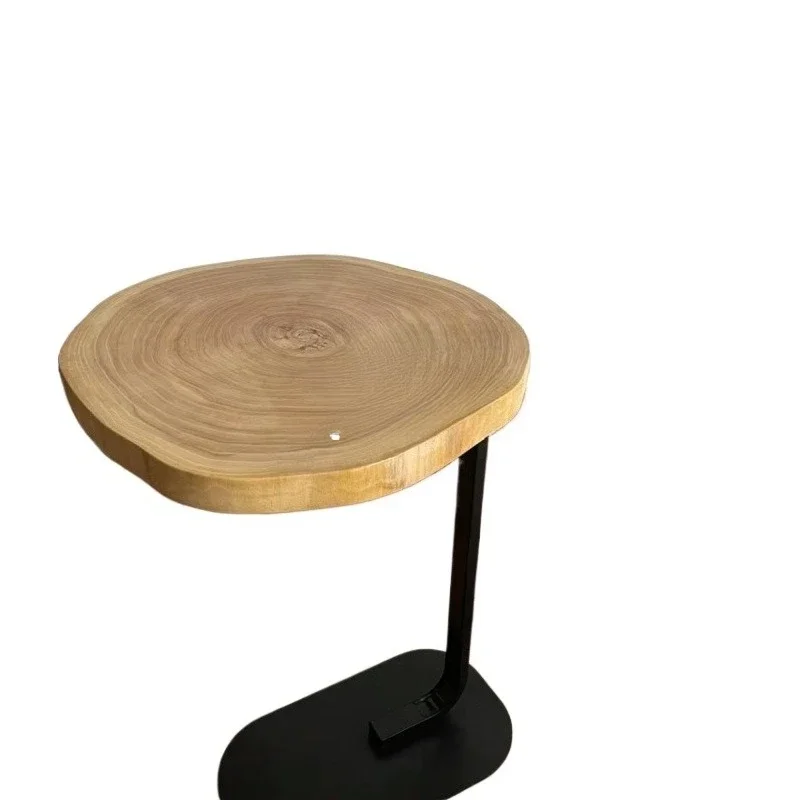 Simple c-shaped side table, light luxury small coffee table sofa side table in the living room, mobile