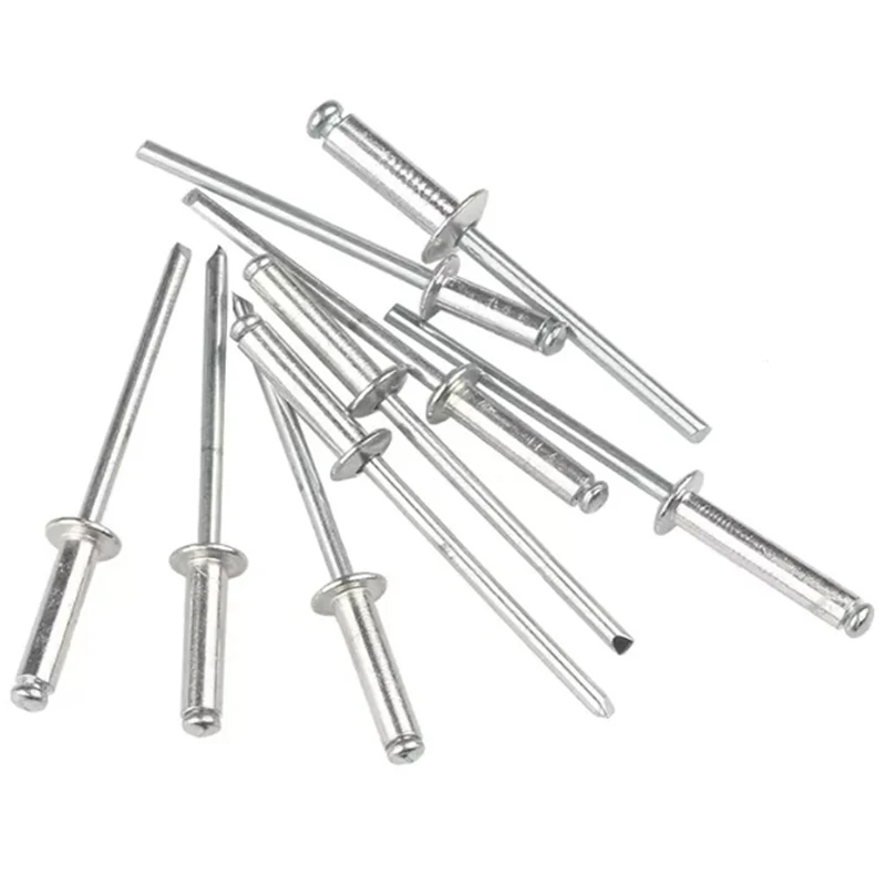 1/120/200Pcs Heavy Duty Rivet Gun Set Aluminum Blind Rivets Assortment Kit Rivet Nut Tool Hand Household Tools
