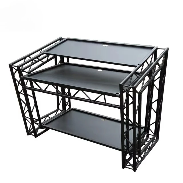 Aluminum Truss Folding Light Emitting Diode DJ Booth/Light Emitting Diode DJ Table