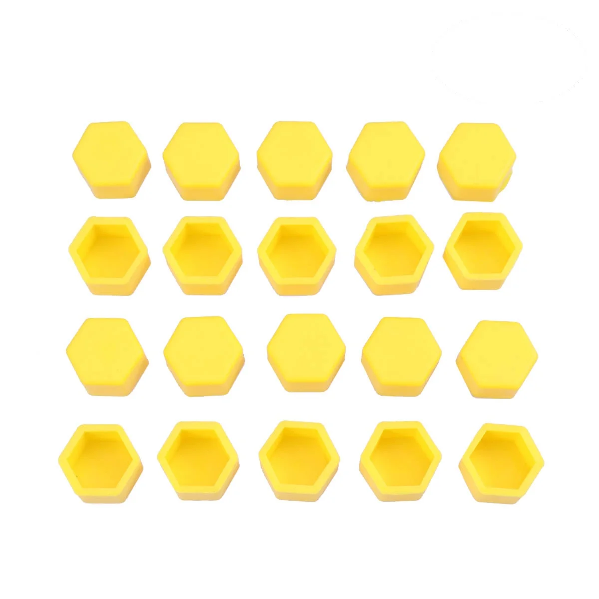 

20 Pcs Car Wheel Accessories Bolts Cover Nut Protector Cable Tie Rub Resistant Lug Covers Nuts