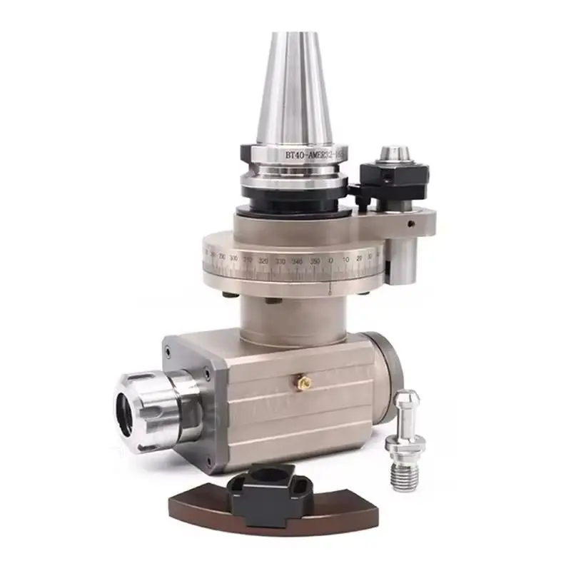 

Cnc Bt30/Bt40 90 Degree Right Angle Side Milling Head Precision Lateral Milling Head Is Automatically Waterproof And Dustproof