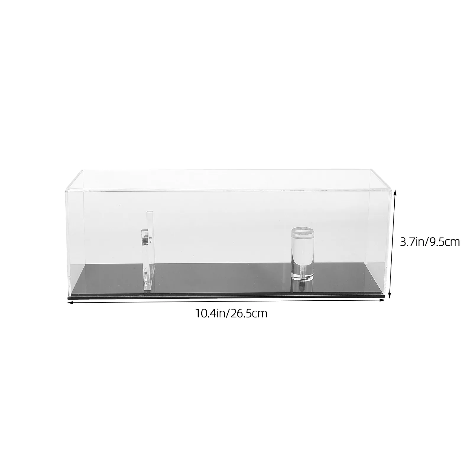 Premium Acrylic Knife Display Stand Crystal Clear Foldable Design for Knives Collection Tabletop Showcase Knife Holder Stand view 5