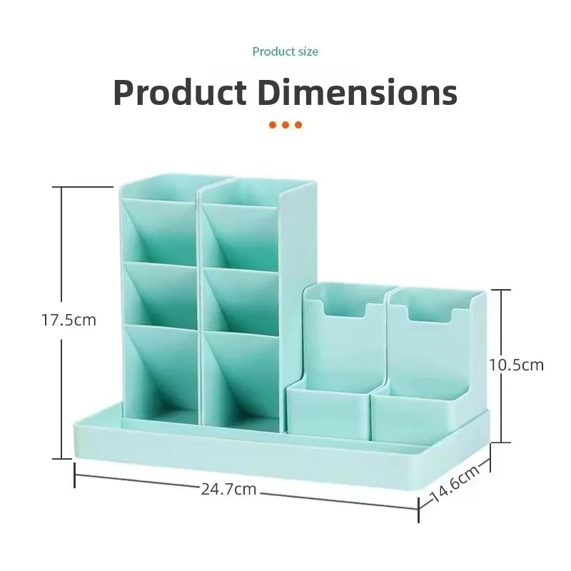 desktop-organizer-plastic-comb-pen-holder-office-desk-makeup-brush-storage-cylinder-slanted-insertion-stationery-storage-rack