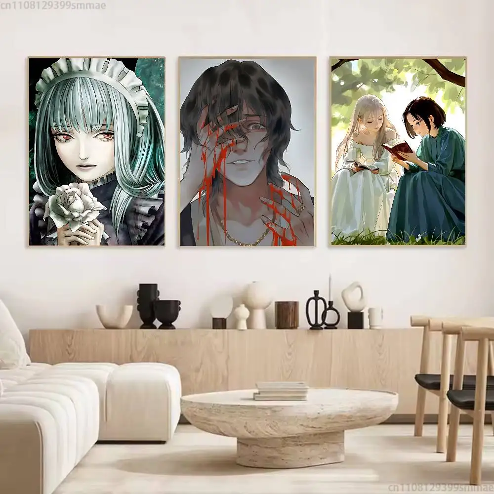 T-The House In Fata Morgana new group Poster HD home decor sticky wall waterproof home living room bar aesthetic decor
