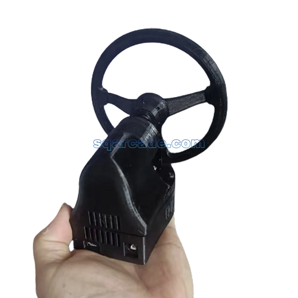 

Simracing Indoor Gaming PC Controller Mini Wheel With 16-way Switch Supports Foot Pedal Throttle Clutch Video Racing Car Parts