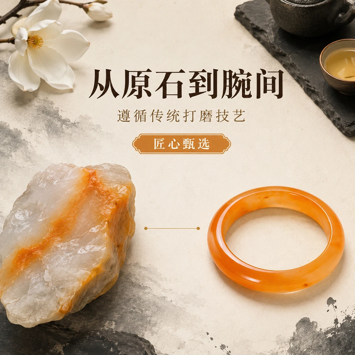1 Stück JD Natürlicher Gelber Drachenjade-Armreif Durchscheinendes Huanglongyu Edelstein-Armband für Frauen Elegantes Schmuckgeschenk Armreifen – Detail 7