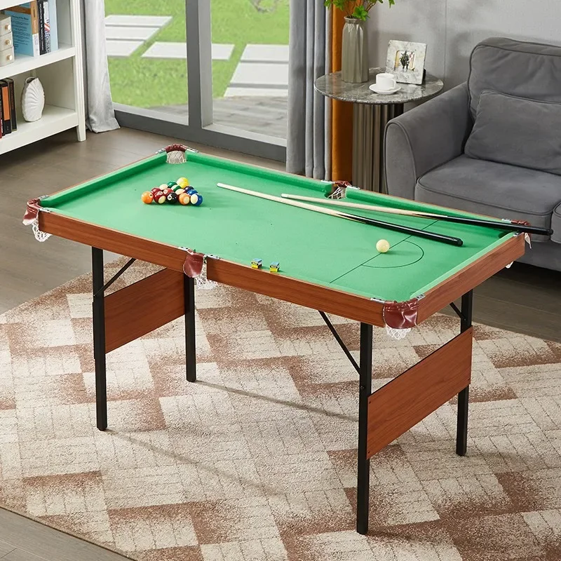 Cheap Billiard Game of Mini Pool Table Snooker Tables Pool Balls Good Quality 1.4m and 1.6m Foldable Non Foldable Pool Tables