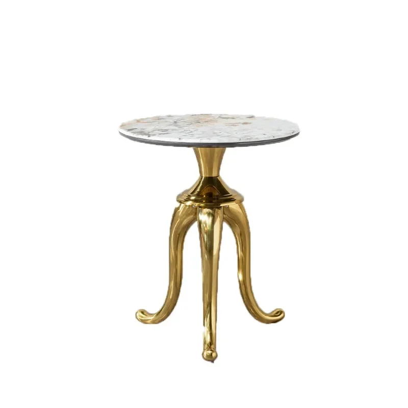 

Light luxury edge, retro sofa edge, living room home double-layer removable