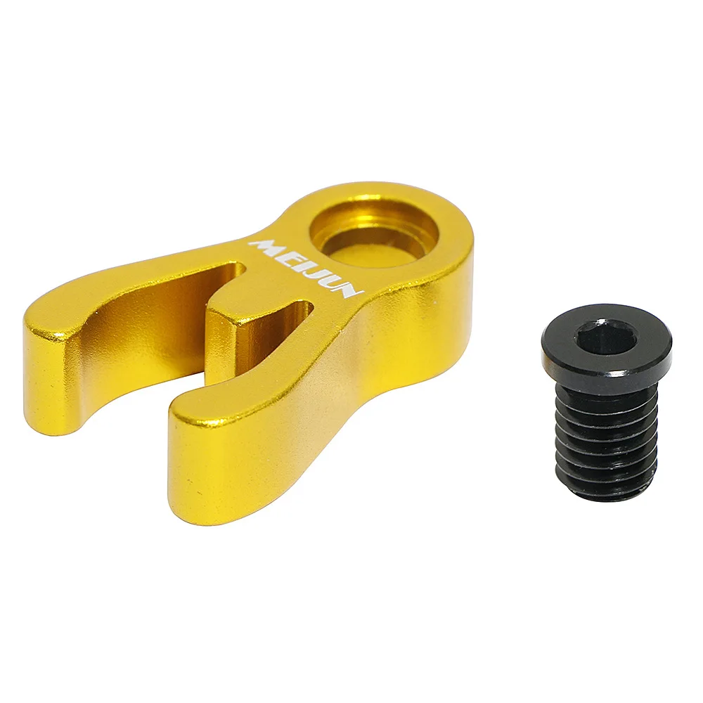 1pc Folding Bike For Brompton CNC Catcher Aluminum Alloy Crab Claws Bicycle Head Tube Rabbit Fixing Buckle Cycling Parts - view 6