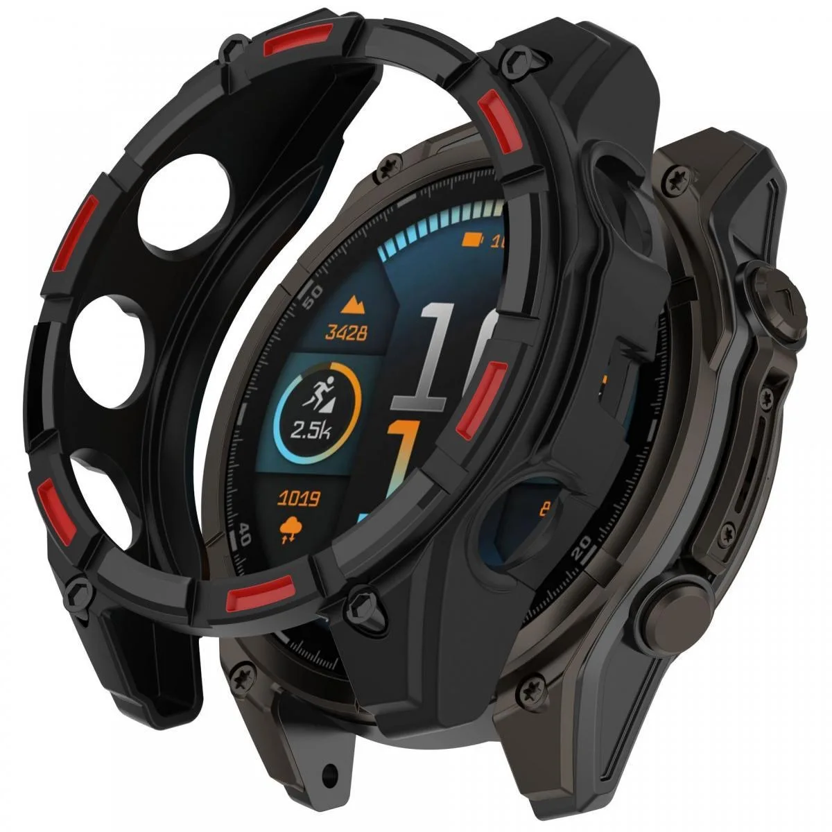 TPU Protective Cover For Garmin Fenix 8 43mm/47mm/51mm Soft Silicone Case For Garmin Fenix 8 Protection Shell Bumper Accessories