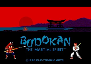 Hottest Budokan The Martial Spirit 16bit MD Game Card For Sega Mega Drive For Genesis