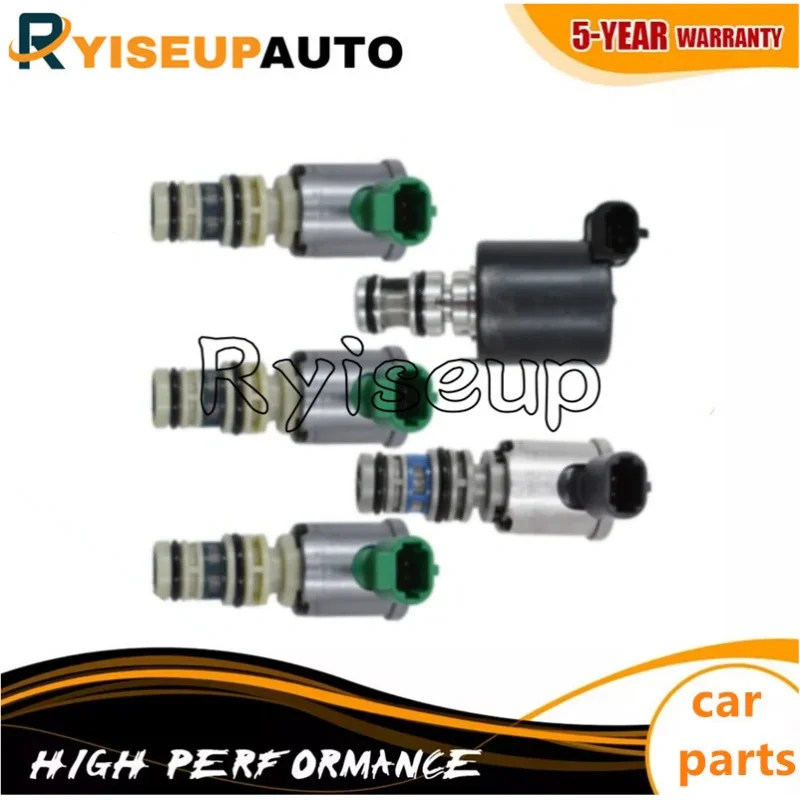 5L40E Transmission Master Shift EPC TCC Lock Up Solenoids Control Valve Kit Set 96022804 For Cadillac For GM For BMW Replacement