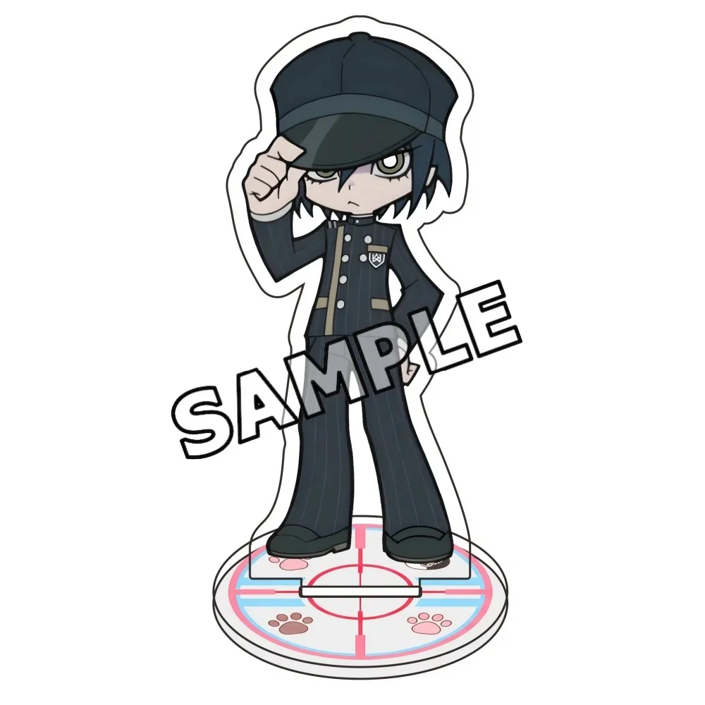 Anime Danganronpa Q Version Nagito Chiaki Kokichi Doppelseitiger HD-Acryl-Ständer Schlüsselanhänger Niedliche Figur Display Schreibtischdekoration Geschenke – Detail 9