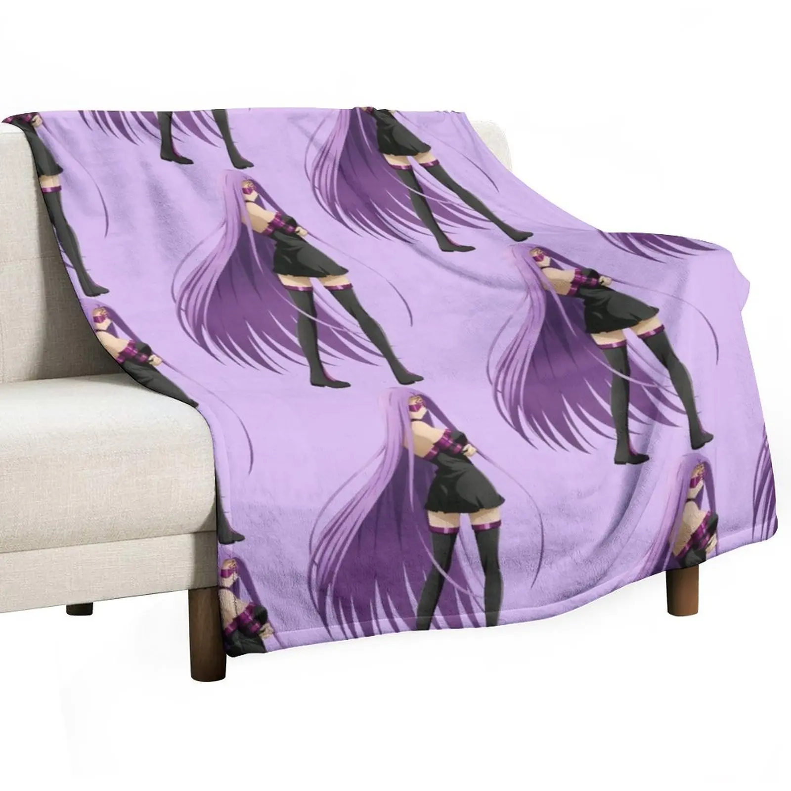 

Medusa Rider Fate Stay Night Throw Blanket Thin Camping For Sofa Thin blankets ands Blankets