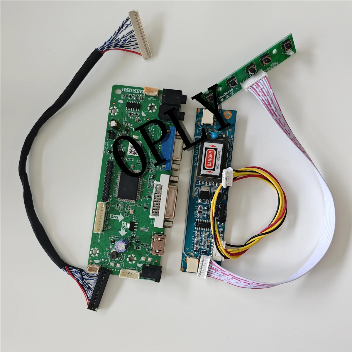 M.NT68676 HDMI-compatible VGA DVI Controller board for LM170E03 LM170E03-TLJ2 17