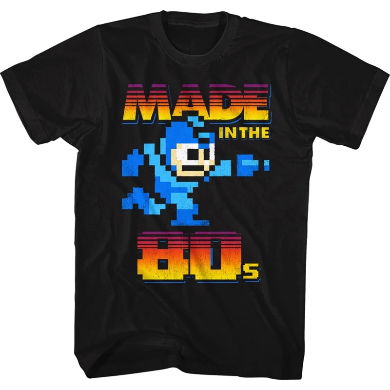 Retro 1987 Rockman Classic Game Zero Mens T-Shirt Mega Man - Mega Man Short-sleeved T-shirt