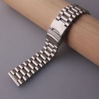 Watchbands For Seiko Solid Stainless Steel 18mm 20mm 22mm 24mm 26mm Sport new Strap Skx007/Skx009 SRPD63K1 special End Bracelet