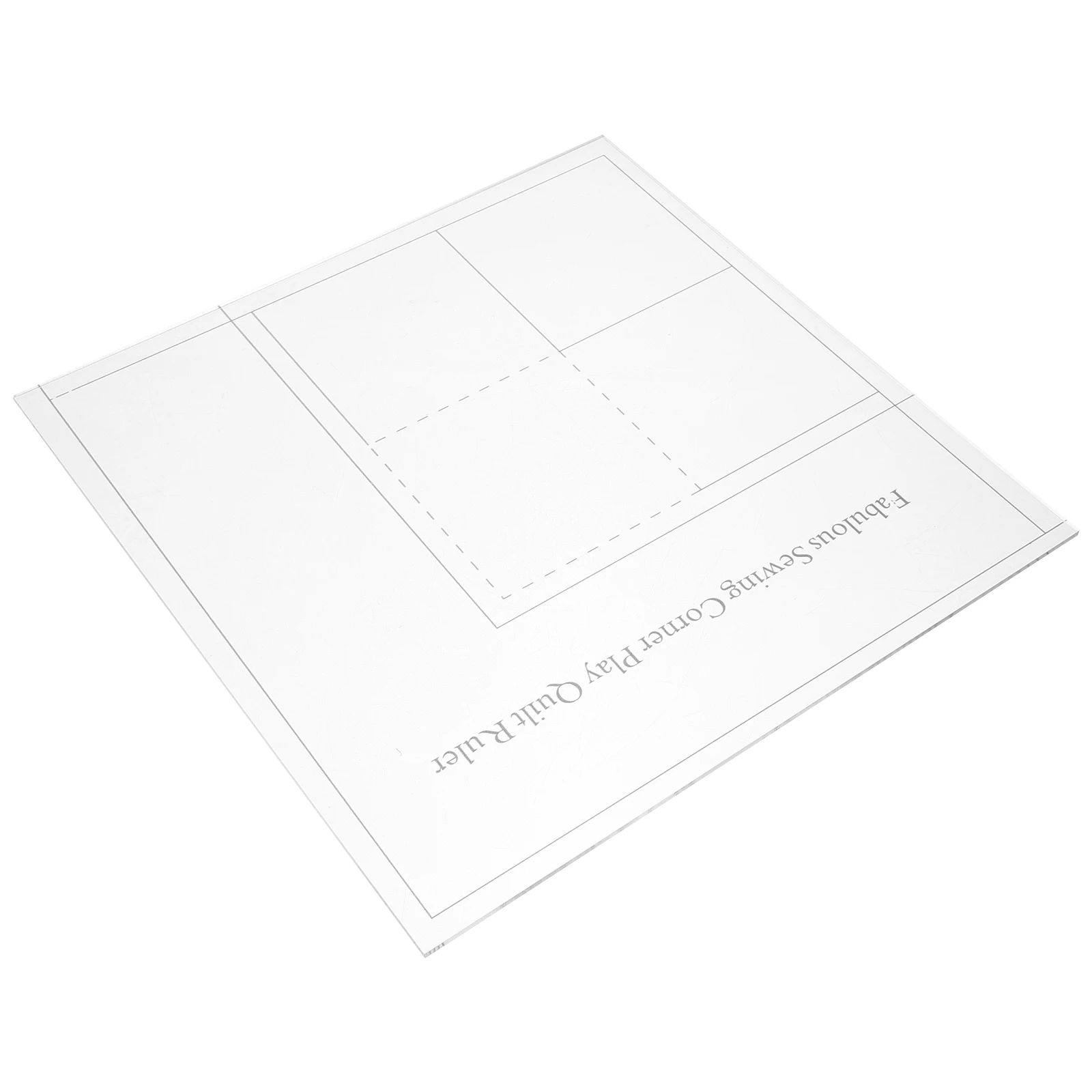 

Quilt Ruler Patchwork Rulers Quilting Square Sewing Tool Acrylic Transparent Templates
