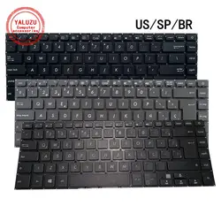 US/SP/BR Laptop Keyboard For ASUS S15 S510 S510U/UA S5100 S5100U U510/UQ UX550V V580Q X510U/UQ/UR A510U F510UA F510UN UK505B