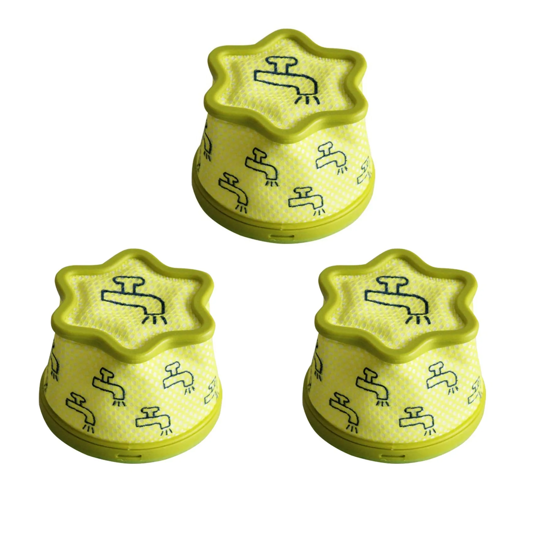 Lot de 3 filtres à mailles pour aspirateur électrique LG CordontariA9, accessoire de ménage, 3 pièces