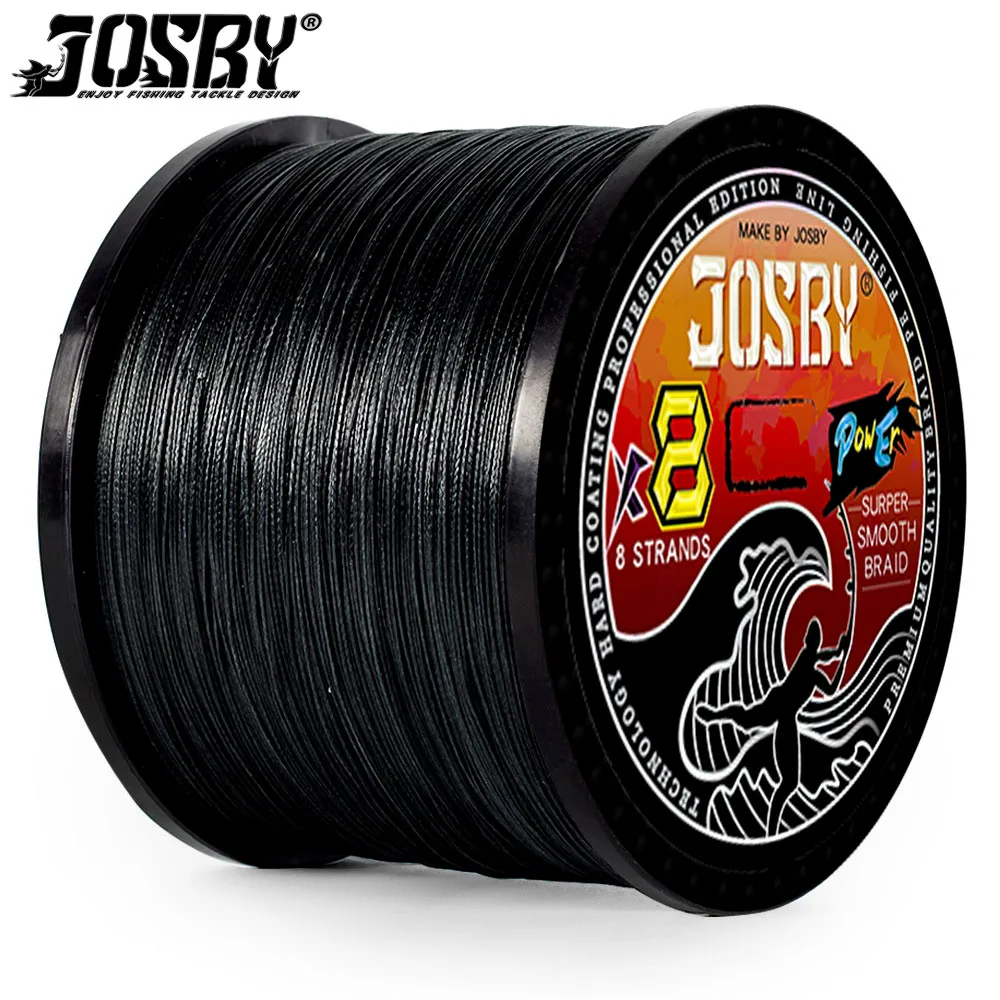 JOSBY 8 Strands Multifilament PE Fishing Line 300M Japan Carp Invisible Speckle Wire Pesca Abrasion Resistant Tools Saltwater