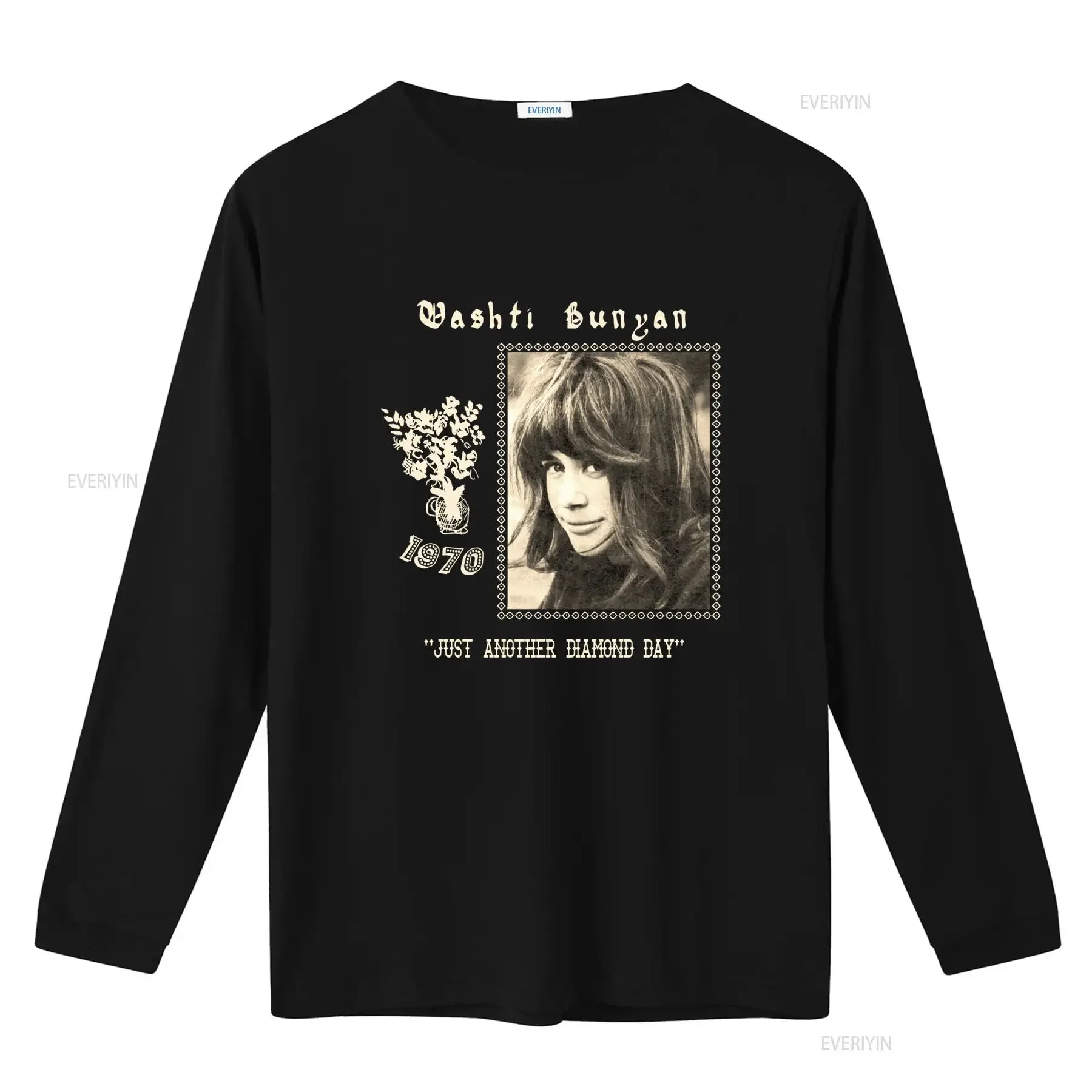 Vashti Bunyan Just Another Diamond Day Vintage Style T Shirt Sizes S 5XL vintage Washed streetwear fashion Slightly Comfortable