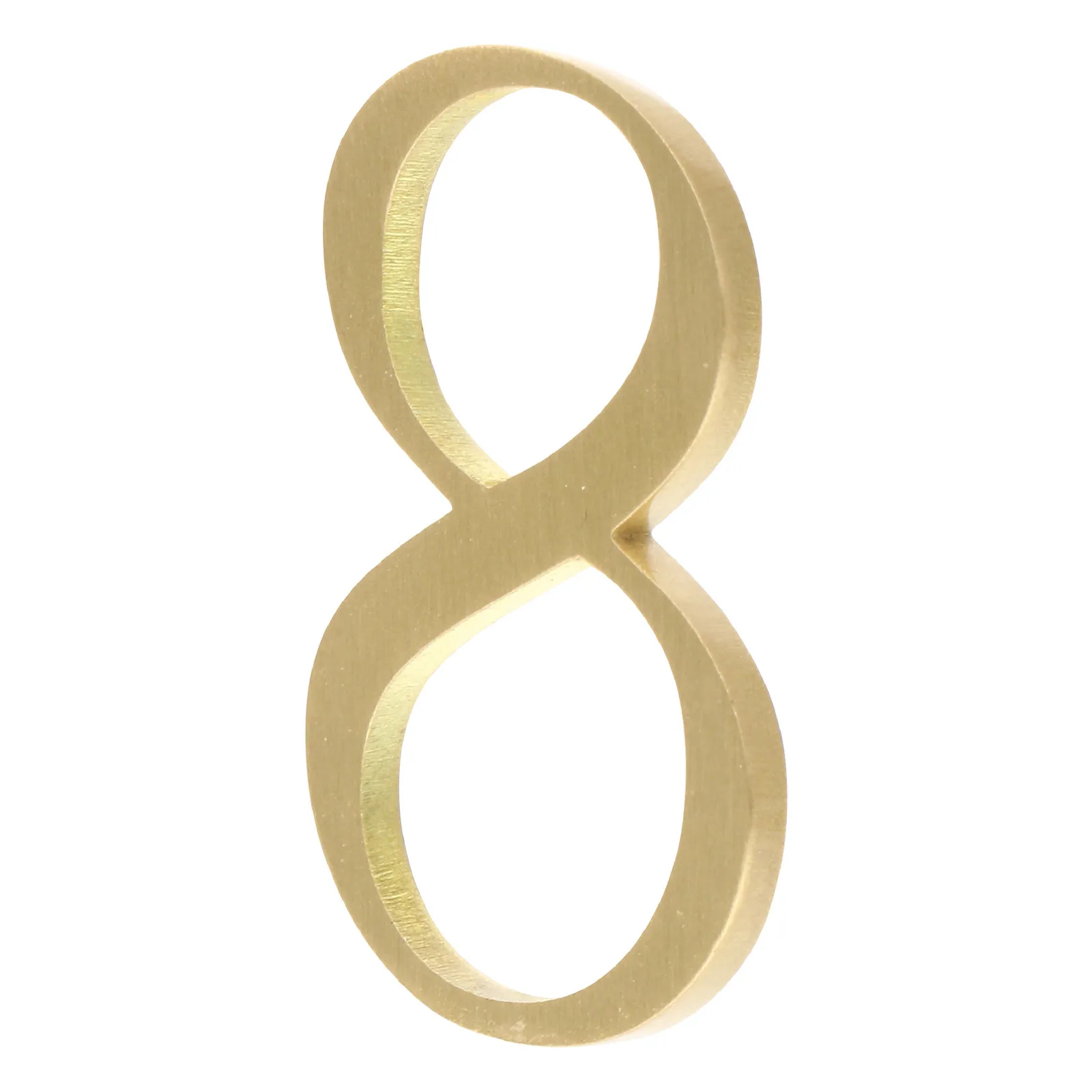 1Pcs Copper Door Number High Quality House Mailbox Address Number for Home Office Hotel Address Digit Hotel Digital