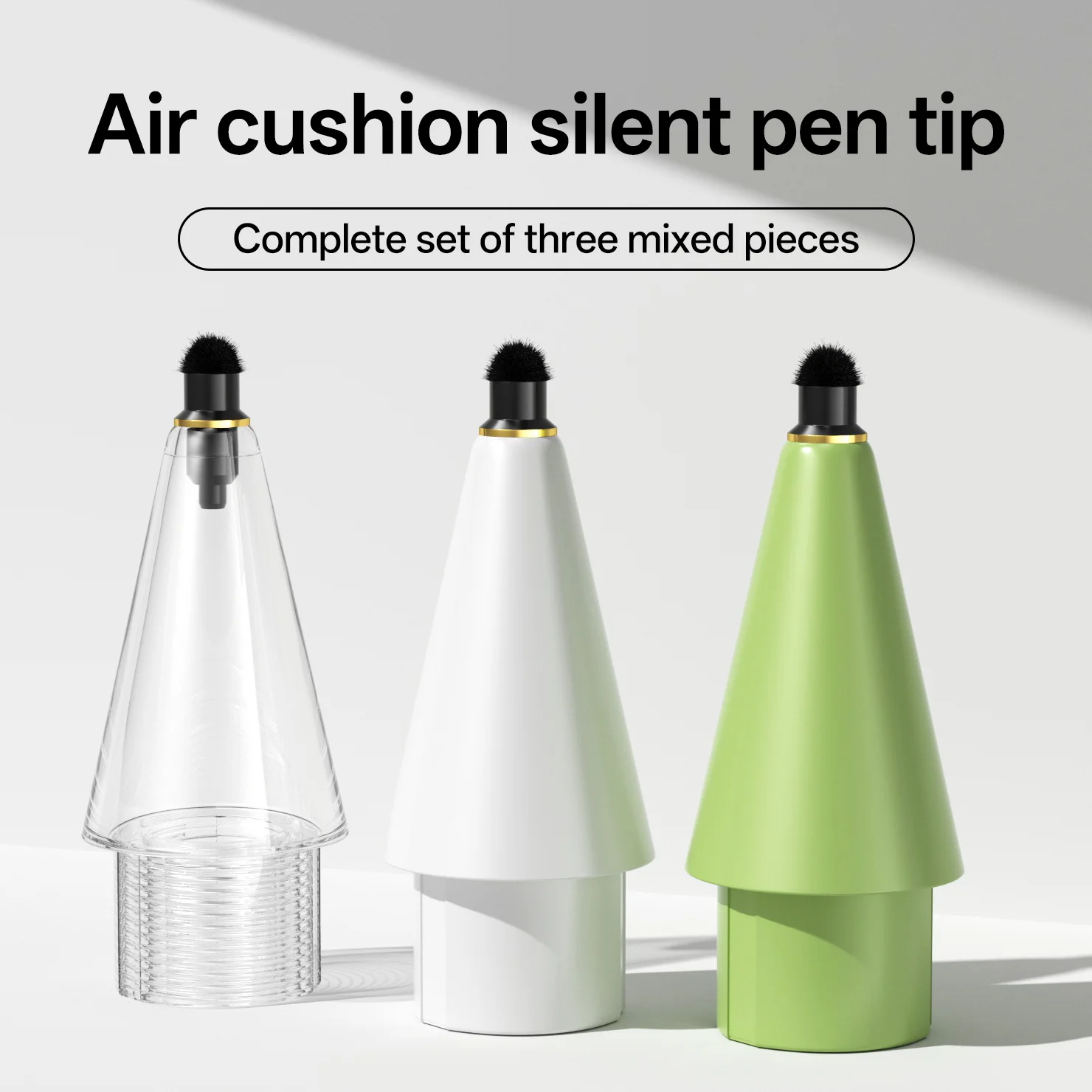 Replacement Tips for Huawei M‑Pencil 2nd/3rd/Pro‑Gen, Wear‑Resistant Air‑Cushion Silent Stylus Nibs