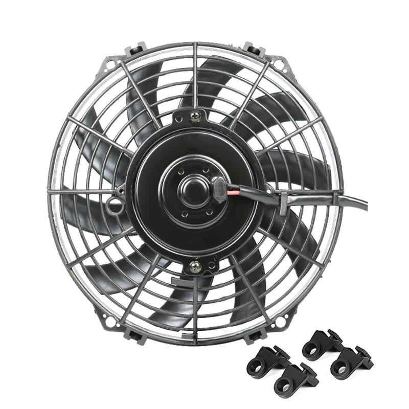 

9 Inch Car Air Conditioning Electronic Fan 12v Modification Accessories Engine Water Tank Cooling Fan 24v
