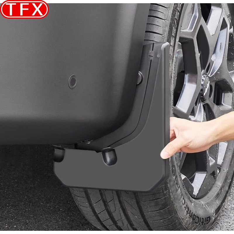 For BYD Leopard Titanium 7 2025 2026 Car Mudguards Plastic Fender Cover Rear Wheel Lining Mud Flaps Guard Cover Auto Accessories