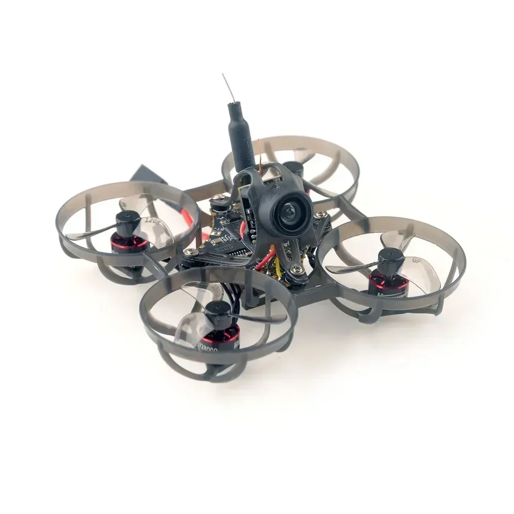 HappyModel Mobula6 2024 V2 1S 65mm Micro Whoop Quad Built-in Serial ELRS 2.4GHz SuperX ELRS 800TVL 400mW 0702 KV28000