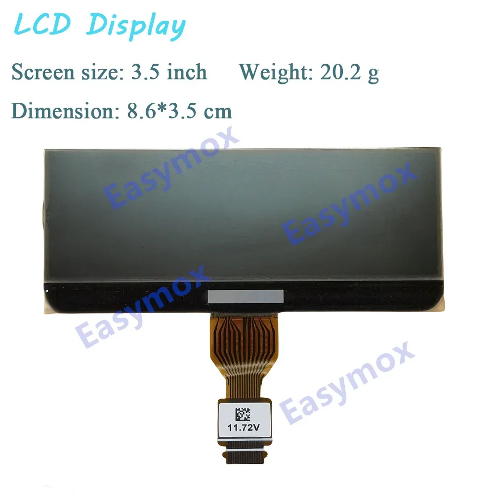 

FPC-VLU2317_P-01 3.5" Inch TFT LCD Display for Motorcycle Dashboard Instrument Cluster Speedometer Screen Repair