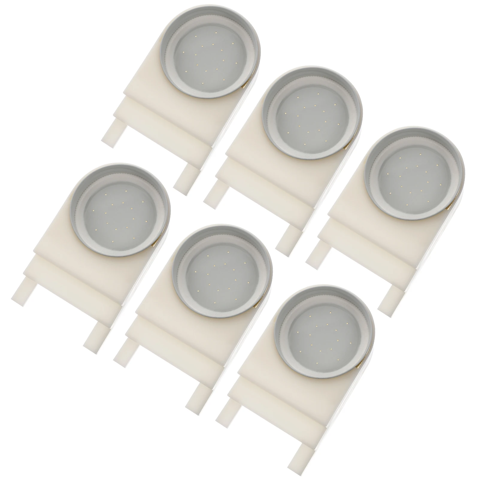 

6pcs Beehive Entrance Feeders Plastic Durable High Strength Easy Clean Beekeeping Supplies Bees Waterers Honey Bee Feeders