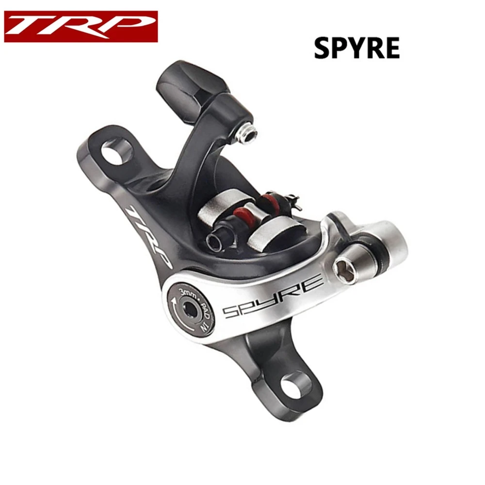 TRP Spyre Alloy Mechanical Disc Brake Caliper Post Mount SPYRE calipers MD-C605 No Rotor No Adapter With Screw