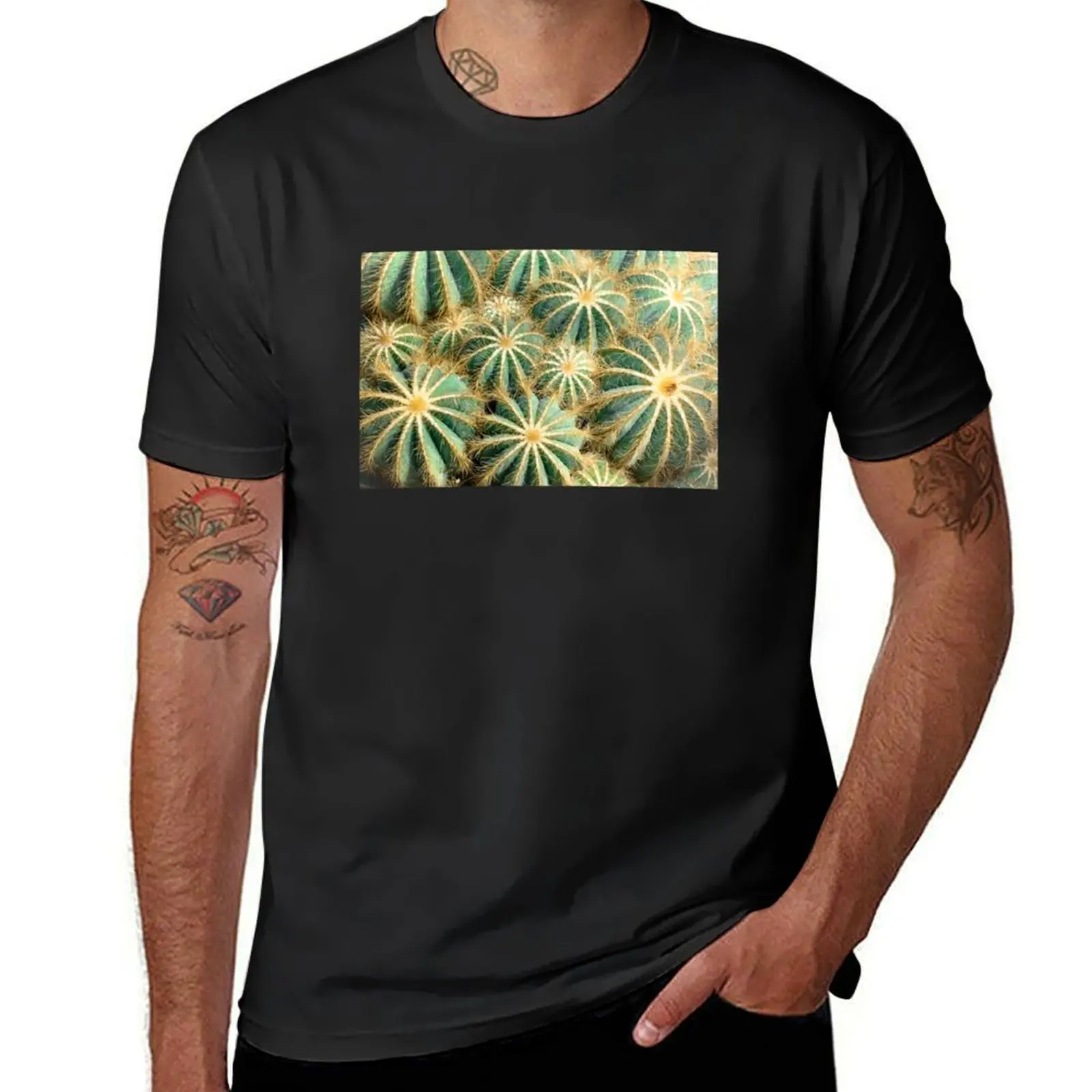

Cactus Nation T-Shirt plain cute clothes Short sleeve tee men