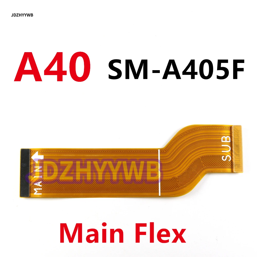 Charging Port Board Volume Power On Off Button Main Mother Board Flex Cable For Samsung A40 A405F A40 SM-A405FN/DS 15W