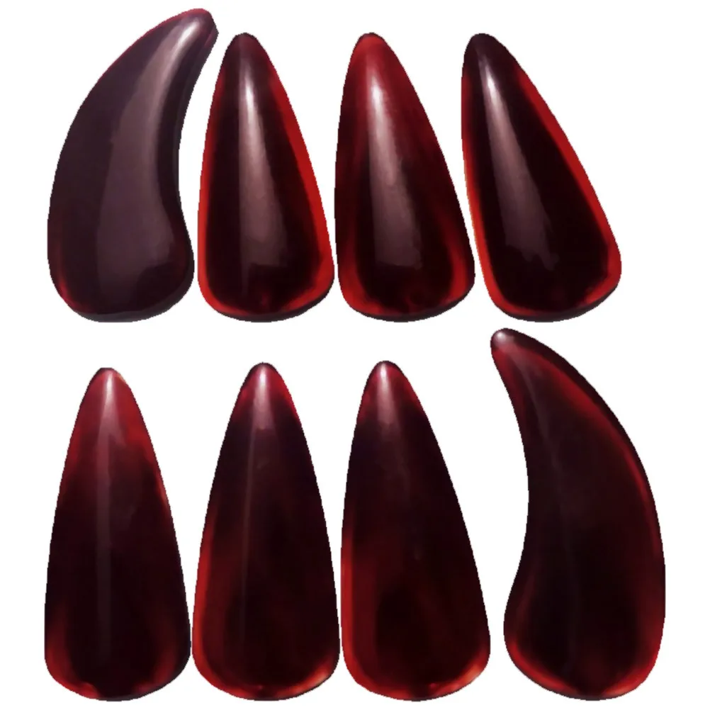 

8Pcs Guzheng Nail Covers Professional Finger Plectrum Picks Nano-Polymer Construction Compact Carry Design for Better