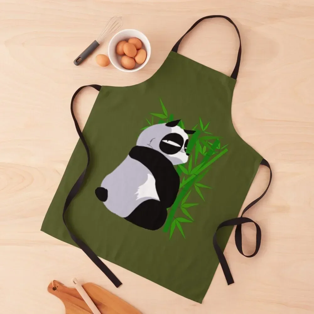 

Ranma Panda Genma Saotome ORIGINAL BY CRUSHART1 ON REDBUBBLE Apron Kitchen Items with personal logo Apron