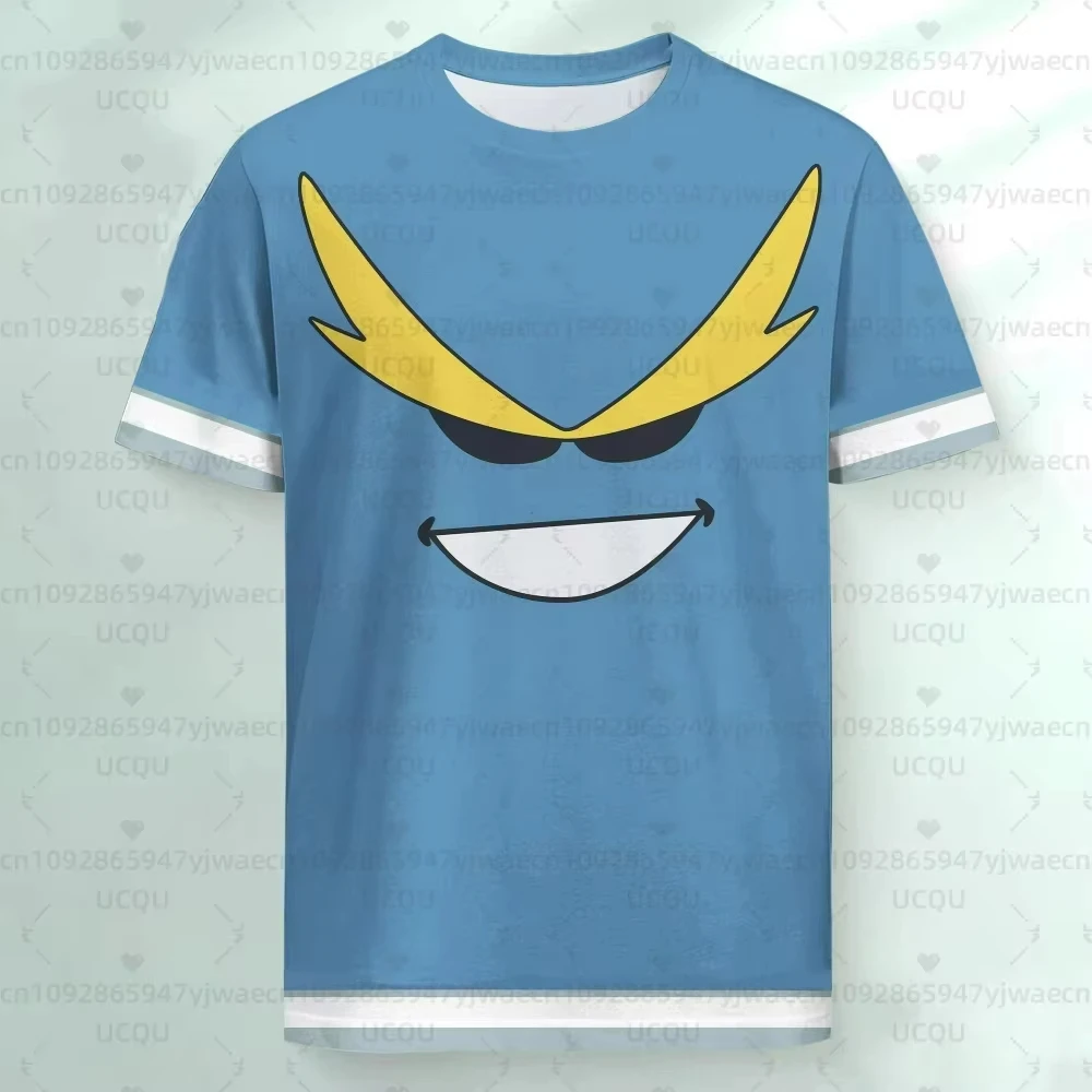 Summer Women's Men's My Hero T-shirt My Hero Academia Nonno 5th Edition Jersey T-shirt Tops All Might Anime Fan Gift